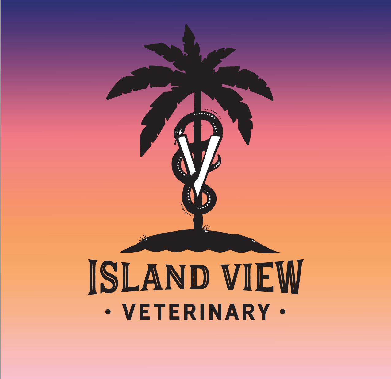 Island View Veterinary Clinic Logo